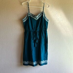 LOFT Beach Spaghetti Strap Dress